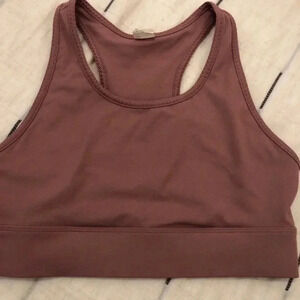 FABLETICS RACERBACK SPORTS BRA MESH BACK POCKET SIZE S/M‎